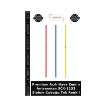 Premium Açık Hava Zemin Antrenman Scx-1153 Slalom Çubuğu Tek Renkli Diğer