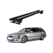 Venüs Bmw 5 Series Touring E39 2000-2004 Uyumlu Siyah Ara Atkı Port Bagaj Tavan Barı