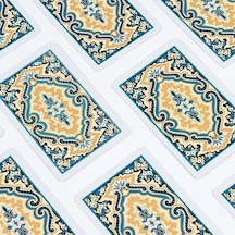 Angora Kem Plastik Iskambil Oyun Kağıdı Çift Deste Biriç Oyun Kağıdı 52 - Plastic Playing Cards