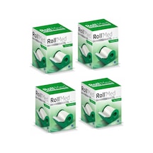Rollmed Hipoalerjenik Kağıt Flaster 5 CM x 5 M 4 Adet