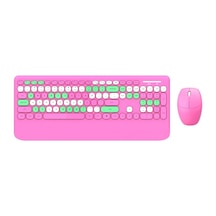 Geezer Kablosuz Klavye Mouse Set 106 Tuşlu İngilizce Q Notebook Laptop Uyumlu Ev Ve Ofis İçin Bilek Diğer
