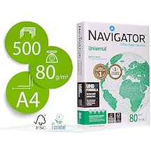 Navigator A4 Fotokopi Kağıdı 80 Gr. 1 Paket 500 Adet