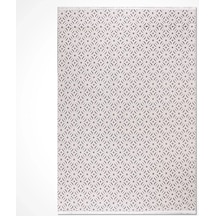 Bespoky Havai Geometrik Modern Salon Halısı Makine Dokuma Gri - Ekru - Hp03k