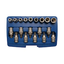 Lokma Set Torx Tork 1/2 19 Parça T20-t70 / E10-24