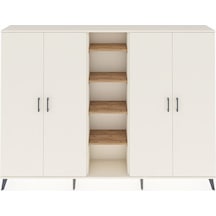 Arges Dolap 12 Raflı 4 Kapaklı 220x30x163 Aytaşı-aytaşı/çam Aytası/atlas Çam - Aytası Arges Dolap 12 Raflı 4 Kapaklı 220x30x163 Aytaşı-aytaşı/çam Aytası/atlas Çam - Aytası