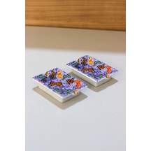Lucky Art Bone Porselen 2'li Küllük 6x8cm 1254