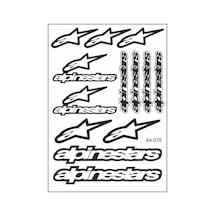 A4 Sticker 078 Tek Paket Çoklu Sticker Standart