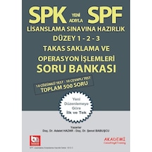 Takas Saklama ve Operasyon Işlemleri Deneme Sınavı