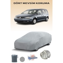 Gri Volkswagen Caddy 2005 - 2010 Araba Brandası, Oto Örtüsü, Araba Çadırı Gri