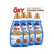 Sıvı Çamaşır Deterjanı Arap Sabunu+soda Katkılı Beyazlar İçin 4lü 1480ml Diğer
