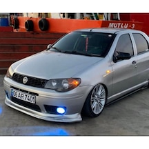 Fiat Albea 2002-2009 Uyumlu Batman Yarasa Ayna Kapağı Piano Black Abs Plastik