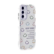 Samsung Uyumlu  Galaxy A25 5g Kılıf Reflexion Desenli Kapak - Desen 2 0.2M-Çok Renkli