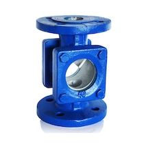 Unox DN15 Flanşlı Akış Göstergesi