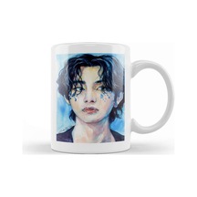 Bts Sapphire Taehyung Kupa Bardak Porselen Karışık