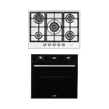 Eminçelik FM7700 - 22380 2'li Inox Ankastre Set