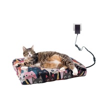 Kedi Minderi Isıtmalı Model 45x45cm 12v Adaptörlü Su Geçirmez Kdtes97