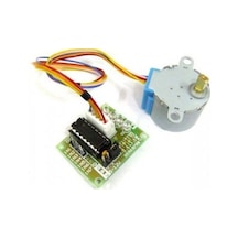 Modülelektronik-28 Byj-48 Redüktörlü Step Motor Ve Uln2003A Step Motor Sürücü Kar