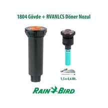 Rain Bird Rvanlcs Döner Nozul Açı Ayarsız 1,5x4,6 Mt. Ve 1804 Prof. Sprey Gövde Seti
