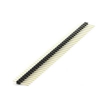 40 Pin Tek Sıra Erkek Header 2.54 Mm - Siyah