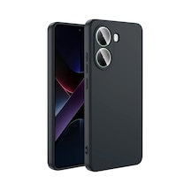 Zore Poco X7 Pro Kılıf Nvth Mara Lansman Kapak - Siyah