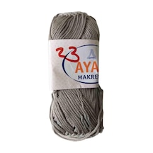 Angel Çanta Aksesuar 100 Gram Polyester Makrome No:23 Gri