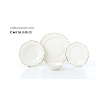 Pierre Cardin 58 Parça 12 Kişilik Yemek Takımı Daria Gold