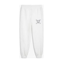 Puma X One Piece T7 Erkek Beyaz Eşofman Altı Beyaz Beyaz