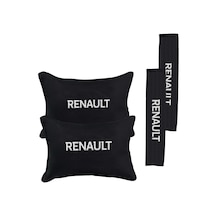 Renault Nakışlı Otomind Boyun Yastığı Seti