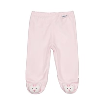 Albimini Civil Baby Düz velboa Patikli Tek Alt Bebe - Pembe