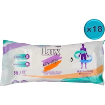 Lüx Hasta Vücut Temizleme Islak Mendil Havlu 50 Yaprak Xl (18 Li