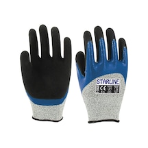 E-135620 Kesilmeye Dirençli Nitril Eldiven No:9 12li