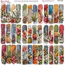 Ütü İle Rub On Transfer Kağıdı 30x30cm Rb-898