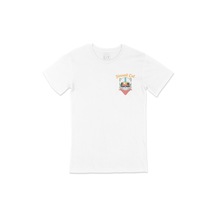 Hawaii Cat Cep Logo Tasarımlı Beyaz Tişört