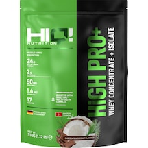 Hıq High Pro+ 510gr Chocolate&coconut Flavored