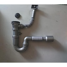 S Sifon Körüklü Yandan Taşmalı Diğer