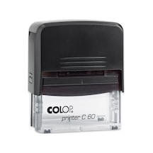 Colop Prınter C60 Siyah Kasa Kuru Keçe - 37 x 76 MM