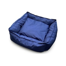 Lepus Kedi Köpek Yatak Medium Mavi En65cm-boy65cm-yük.15cm
