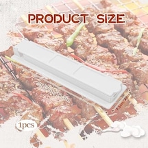 Kebap Makinesi Plastik, Manuel Katlanabilir Yeniden Kullanılabilir Kebap Presi, Taşınabilir Şiş Kebap Yapma Aleti, Mutfak, Barbekü Partileri Ve Açık Hava Aktiviteleri İçin