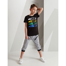 Denokids Mushi 4 Cars Baggy Takım Çok Renkli