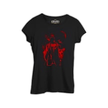 Punisher Red Moon Siyah Bayan Tshirt 001