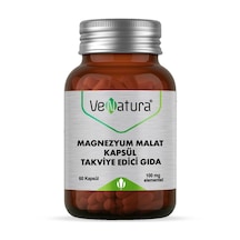 Venatura Magnezyum Malat Takviye Edici Gıda 100mg 60 Kapsül