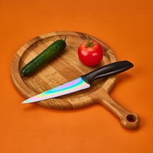 Roocc Titanyum Seri Şef Bıçağı - Renkli - 25 Cm Çok Renkli