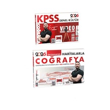 2026 Engin Eraydın Kpss Coğrafya 2 Li Set Ders Notu + Haritalarla Coğrafya Güncel Baskı