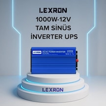 Lexron 1000w 12v Tam Sinüs İnverter Ups