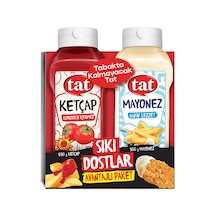 Tat Sıkı Dostlar 1210 G Ketçap 650 G-mayonez 560 G - 6 Adet Tarı