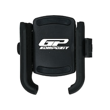 Gp Kompozit Ttr18 Universal Gidon Ve Ayna Bağlantılı Titreşim Modüllü Telefon Tutucu Siyah