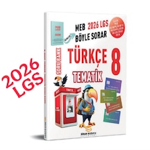 Sinan Kuzucu 2026 Lgs 8. Sınıf Türkçe Tematik Soru Bankası Sinan Kuzucu Yayınları
