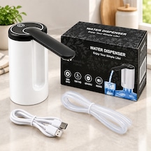 Usb Şarjlı Otomatik Damacana Su Pompası 800mah Çr