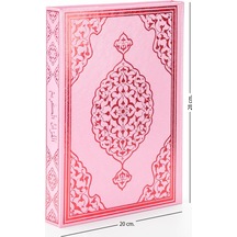 Kuranı Kerim - Sade Arapça - Rahle Boy - Pembe - Merve Yayınevi -