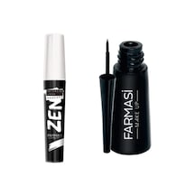 Farmasi Zen Maskara Siyah 8 ML + Deep Look Kalın Uçlu Eyeliner 4.5 G